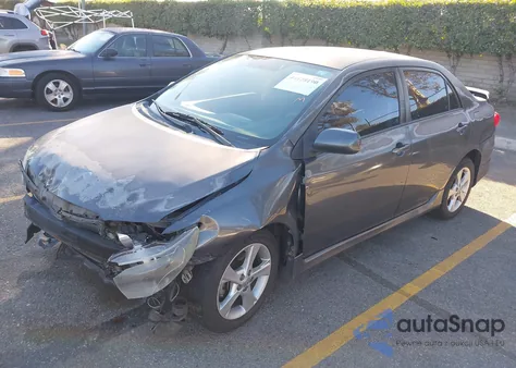 2011 Toyota Corolla S from USA, damaged, VIN 2T1BU4EE4BC710388